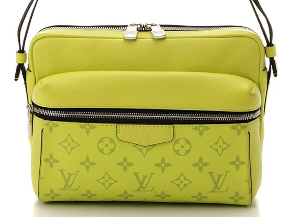 LOUIS VUITTON Shoulder Bag Outdoor Messenger Taigarama Yellow
